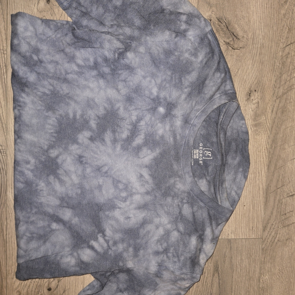 George Women's Tie-Dye Shirt - Blue